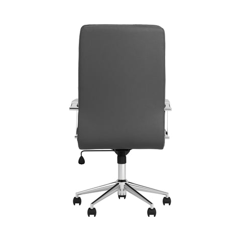 Coaster Ximena High Back Upholstered Office Chair Grey Model 801745