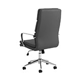 Coaster Ximena High Back Upholstered Office Chair Grey Model 801745