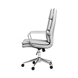 Coaster Ximena High Back Upholstered Office Chair White Model 801746