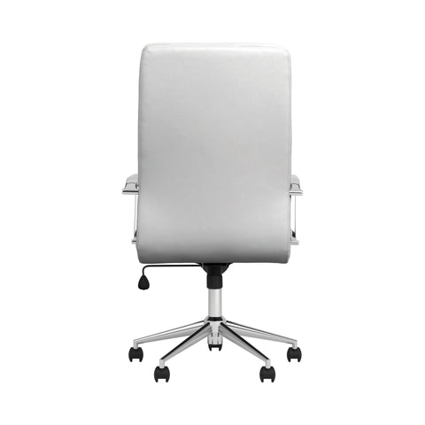 Coaster Ximena High Back Upholstered Office Chair White Model 801746