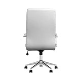 Coaster Ximena High Back Upholstered Office Chair White Model 801746