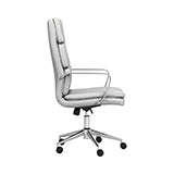 Coaster Ximena High Back Upholstered Office Chair White Model 801746