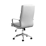 Coaster Ximena High Back Upholstered Office Chair White Model 801746