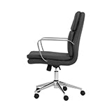 Coaster Ximena Standard Back Upholstered Office Chair Black Model 801765