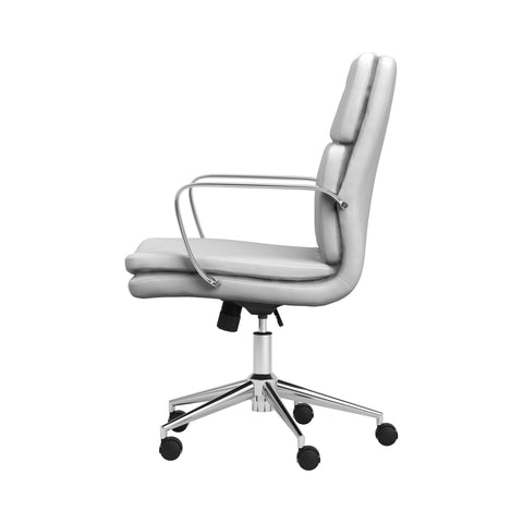 Coaster Ximena Standard Back Upholstered Office Chair White Model 801767