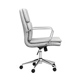 Coaster Ximena Standard Back Upholstered Office Chair White Model 801767