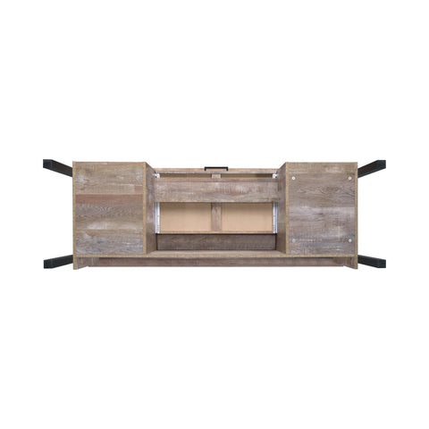 Coaster Samson 4-drawer Office Desk Weathered Oak Model 801950