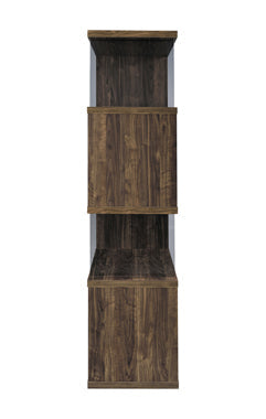 Coaster Emelle 4-shelf Bookcase with Glass Panels Model 802339