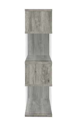 Coaster Emelle 4-shelf Bookcase with Glass Panels Model 802340