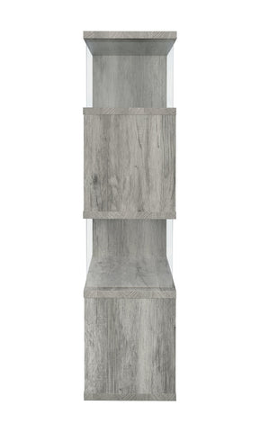 Coaster Emelle 4-shelf Bookcase with Glass Panels Model 802340