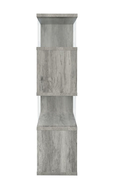 Coaster Emelle 4-shelf Bookcase with Glass Panels Model 802340