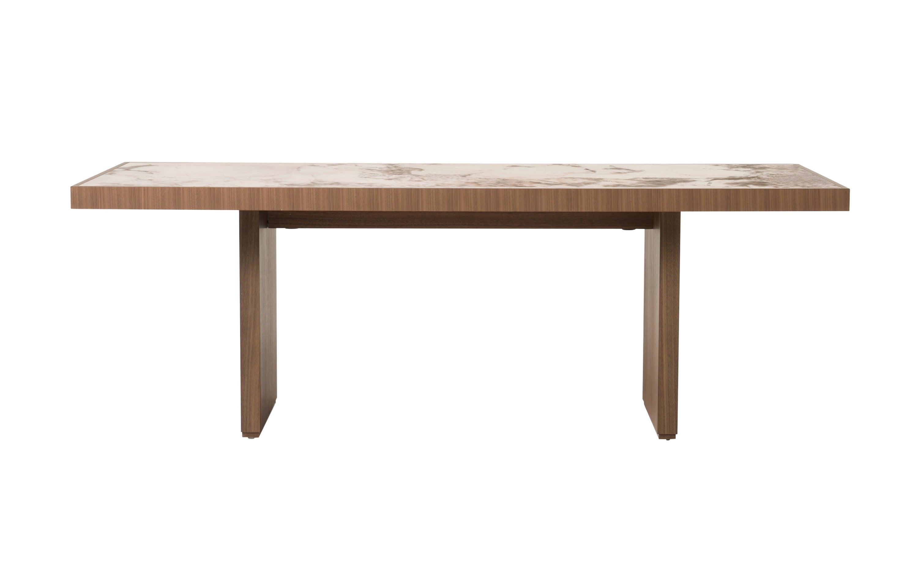 Nova Domus Bailey Modern Walnut Rectangular Dining Table Model VGHB-EM112T3-W