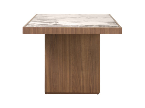 Nova Domus Bailey Modern Walnut Rectangular Dining Table Model VGHB-EM112T3-W