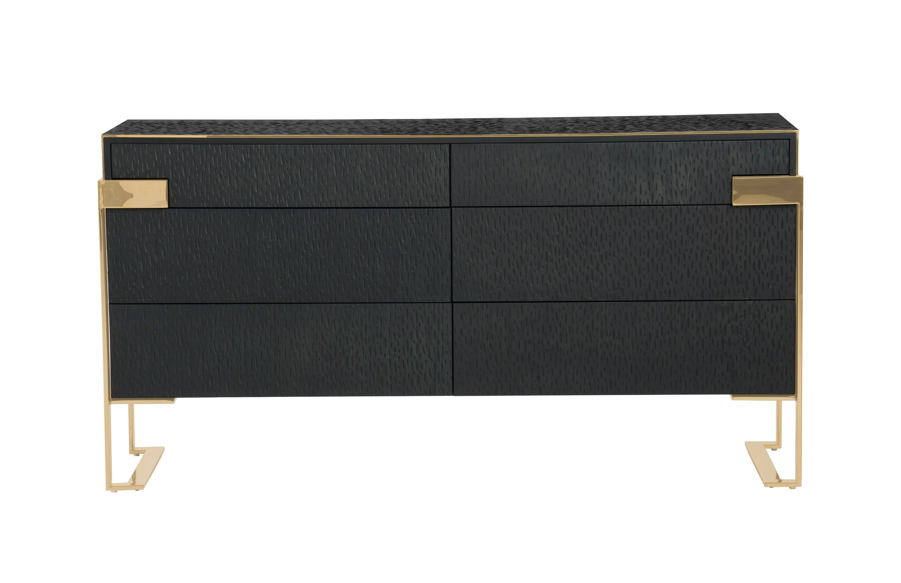 Modrest Rothsay Modern Wenge & Gold Dresser Model VGVC-J096A-D