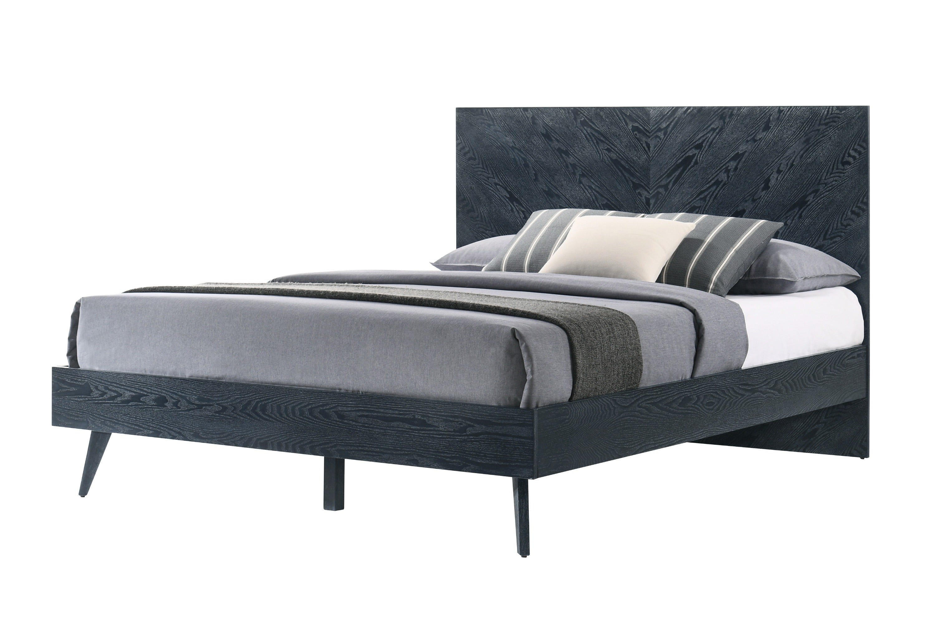 Modrest Diana Modern Grey Ash Bed Model VGMABR-132-BED