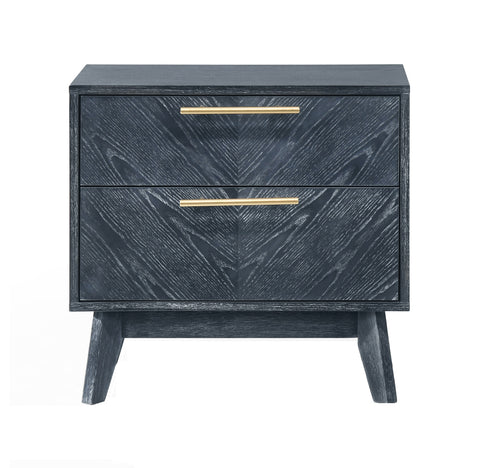 Modrest Diana Modern Grey Ash Nightstand Model VGMABR-132-NS