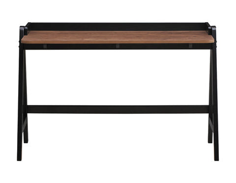 Coaster Raul Writing Desk Walnut and Black with USB ports Model 805926