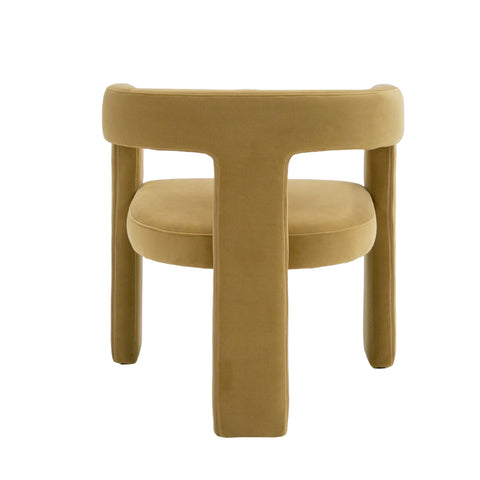 Modrest Cherish Modern Tan Fabric Dining Chair Model VGEUMC-9771CH-TAN