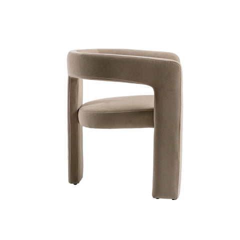 Modrest Cherish Modern Beige Fabric Dining Chair Model VGEUMC-9771CH-BGE