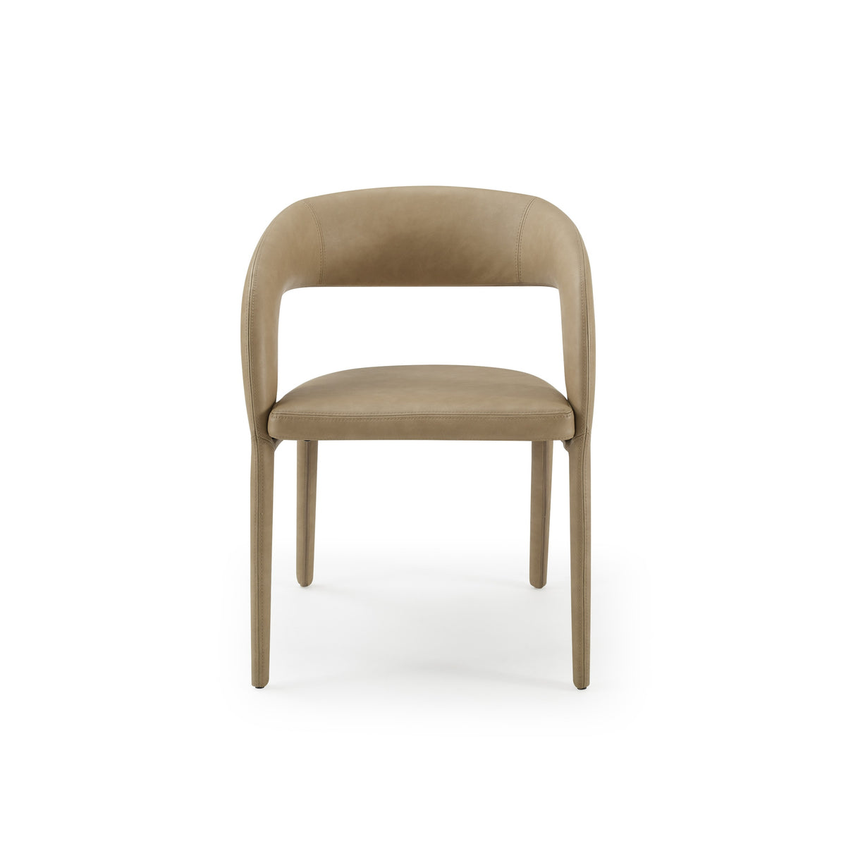 Modrest Faerron Modern Tan Leatherette Dining Chair Model VGEUMC-7182CH-TAN