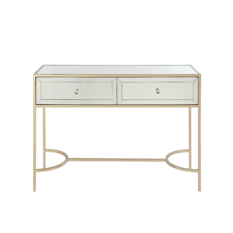 Wisteria Mirrored & Rose Gold Accent Table Model 80608 By ACME Furniture