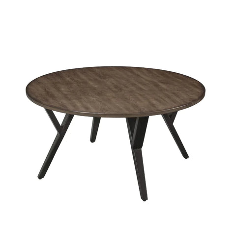 Scaevola Oak & Black Coffee Table Model 80665 By ACME Furniture
