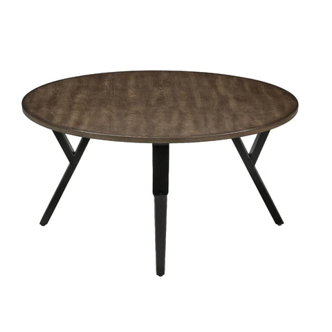 Scaevola Oak & Black Coffee Table Model 80665 By ACME Furniture