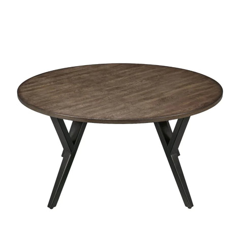 Scaevola Oak & Black Coffee Table Model 80665 By ACME Furniture