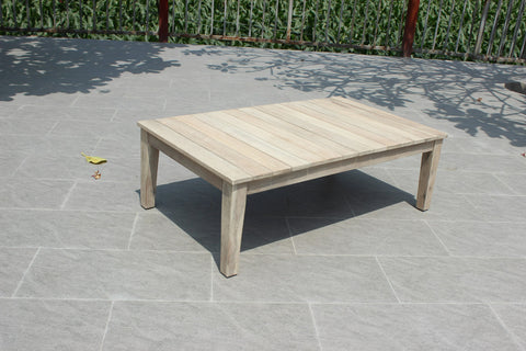 Renava Calm Outdoor Grey & Acacia Sofa Set Model VGATRASF-229