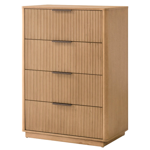 Nova Domus Santa Monica Modern Natural Oak Chest Model VGMABR-144-CHEST