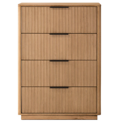 Nova Domus Santa Monica Modern Natural Oak Chest Model VGMABR-144-CHEST