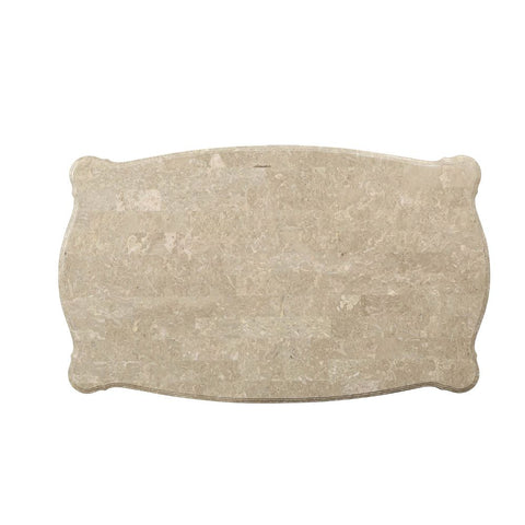 ACME Ranita Marble Top & Champagne Finish Ranita Coffee Table Model 81040