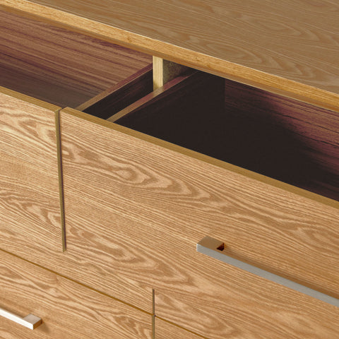 Nova Domus Santa Barbara Modern Natural Dresser Model VGMABR-127.1-DRS