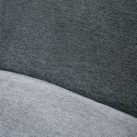 Lamod Italia Revers Italian Modern Grey Fabric Full Sofa Bed