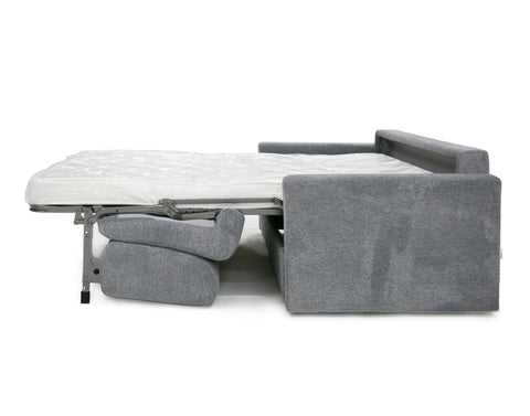 Lamod Italia Revers Italian Modern Grey Fabric Full Sofa Bed