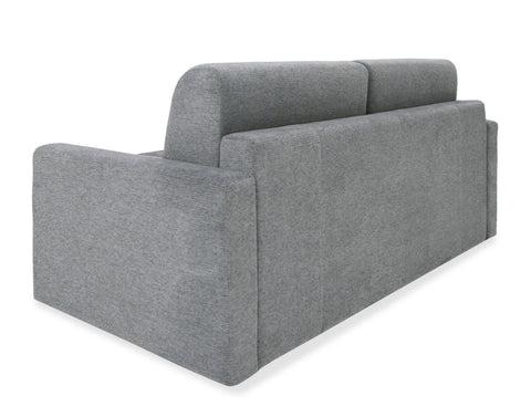 Lamod Italia Revers Italian Modern Grey Fabric Full Sofa Bed