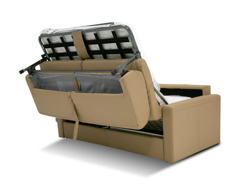 Lamod Italia Revers Italian Modern Desert Leather Full Sofabed Model VGDTREVERS-140-DESERTO