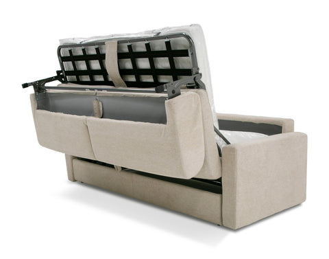 Lamod Italia Revers Italian Modern Sand Fabric Full Sofabed Model VGDTREVERS-140-SAND