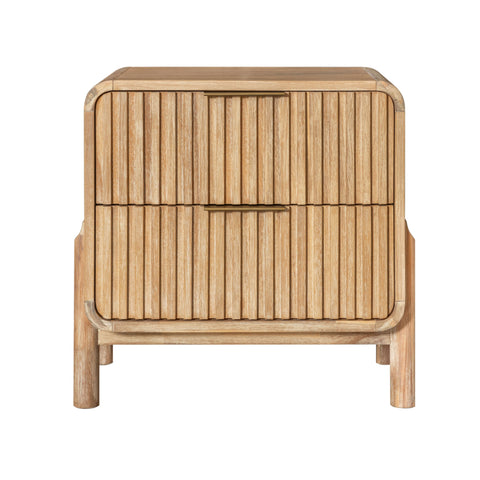 Modrest Mikala Modern Natural Oak Nightstand Model VGWDMIL-BST02