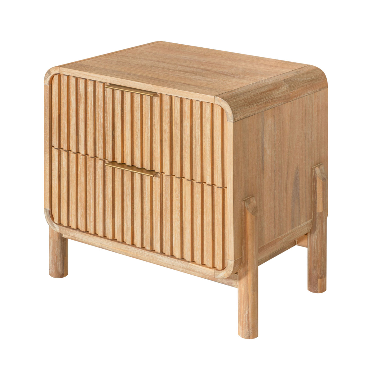 Modrest Mikala Modern Natural Oak Nightstand Model VGWDMIL-BST02