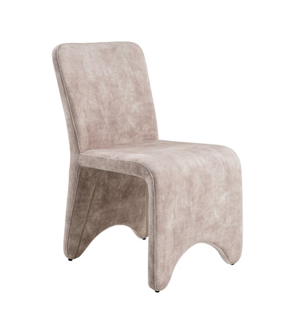 Modrest Ditka Modern Beige Velvet Dining Chair (Set Of 2) Model VGEUMC-7510CH-DECENT-021