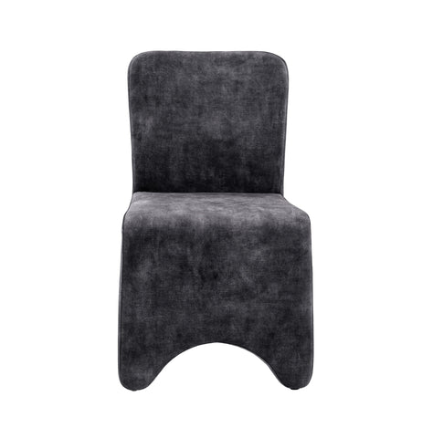 Modrest Ditka Modern Grey Velvet Dining Chair (Set Of 2) Model VGEUMC-7510CH-DECENT-032