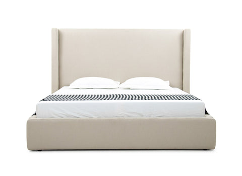 Modrest Byrne Modern Beige Fabric Bed Model VGEVVG713-C-01