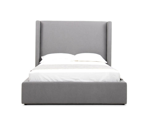 Modrest Byrne Modern Grey Fabric Bed Model VGEVVG713-C-07
