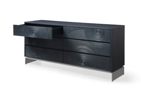 Lamod Cirque Modern Black Ash Bedroom Set Model VGVC-BD2368-SET