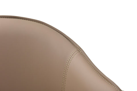 Modrest Calderon Modern Brown & Beige Vegan Leather Counter Chair Model VGVC-B065-BRN