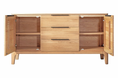 Modrest Seattle Modern Natural Oak Buffet Model VGWD-SEA-BUF03-2D