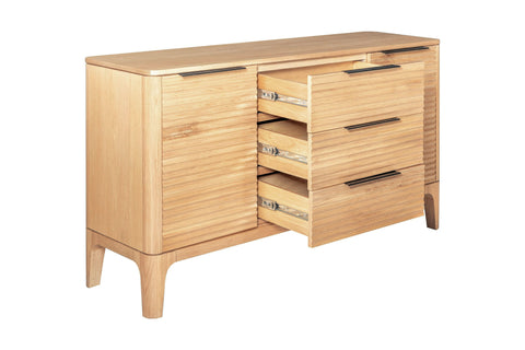 Modrest Seattle Modern Natural Oak Buffet Model VGWD-SEA-BUF03-2D