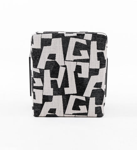 Modrest Leana Modern Black & White Fabric Accent Chair Model VGOD-ZW-23073-BLKWHT