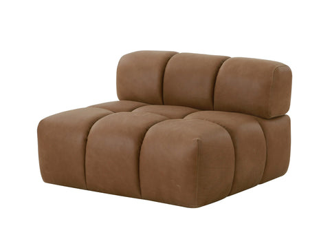 Divani Casa Everest Modern Brown Leather Modular Sectional Sofa Model VGOD-ZW-23118-SET